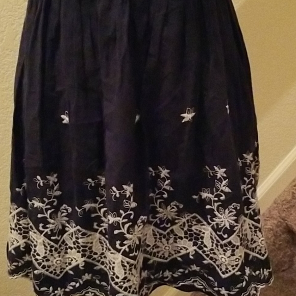 Fun Navy Summer Dress - Picture 3 of 7